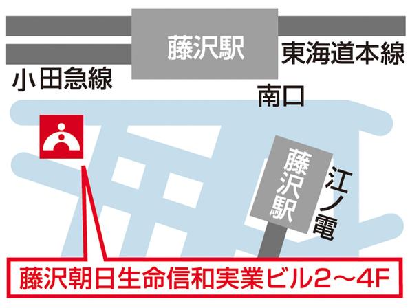 藤沢校 地図