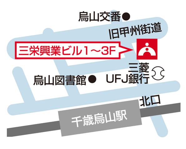 千歳烏山校 地図