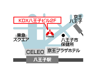 八王子校 地図