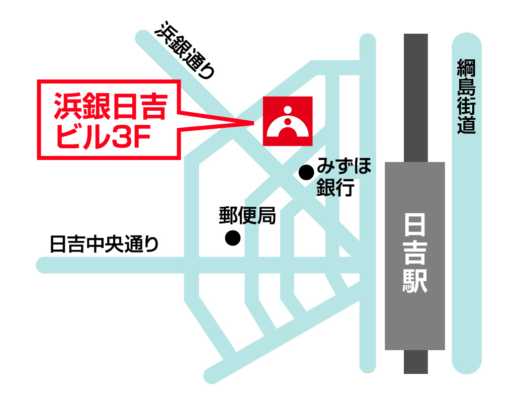 日吉校 地図