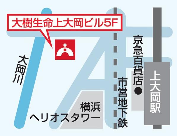 上大岡校 地図