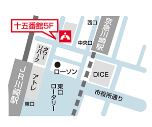 川崎校 地図
