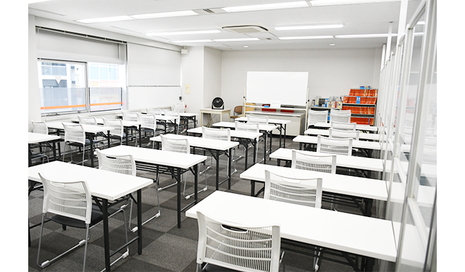 松戸校の教室