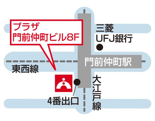 門前仲町校 地図