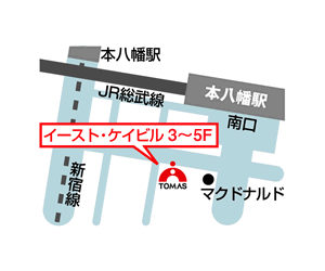 本八幡校 地図