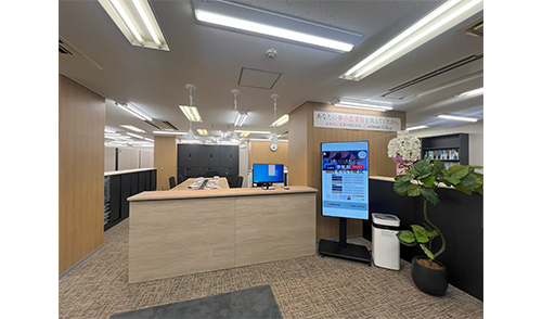 大泉学園校の受付