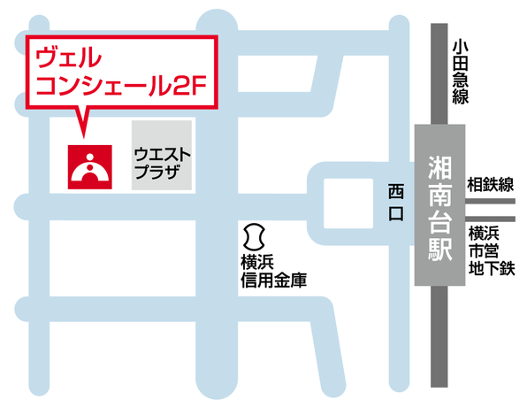 湘南台校 地図