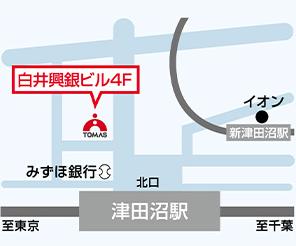 津田沼校 地図