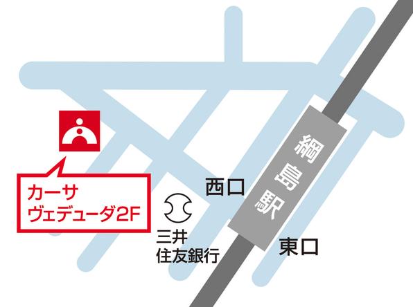 綱島校 地図