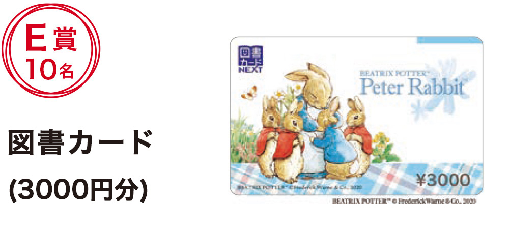 E賞10名