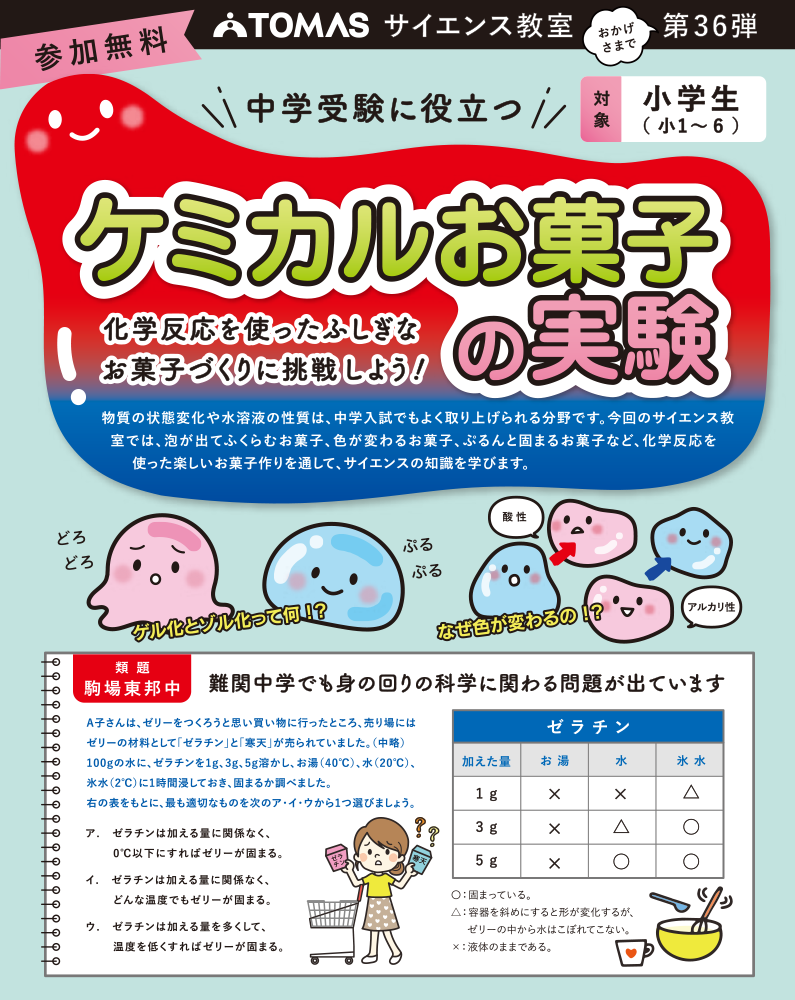 「中学受験 珍問題 検証実験」