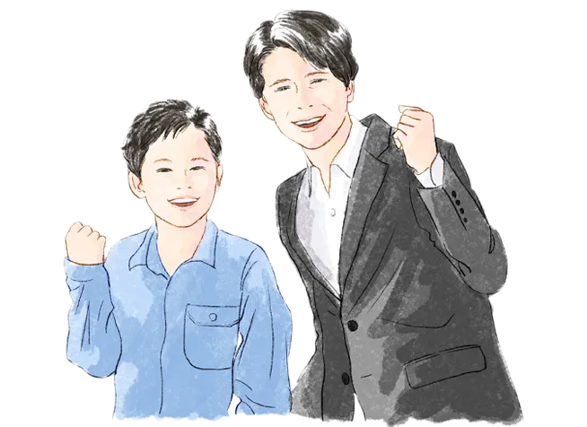開成中合格 吉永 真さん（仮名）