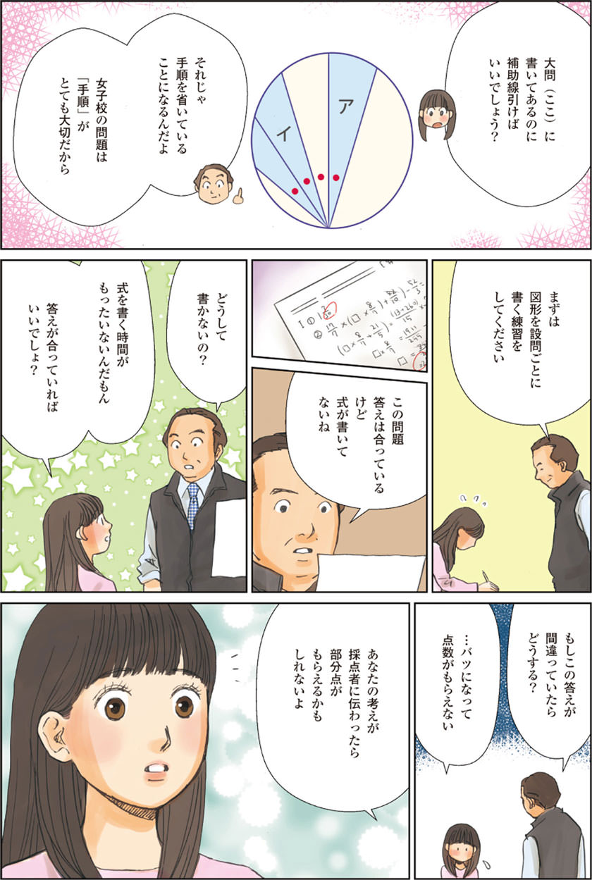 合格体験マンガ【桜蔭中学／編】 | schola | 個別指導塾・学習塾