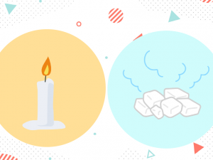 【中学入試に出る理科実験⑩】筑波大学附属駒場中で出題された燃焼に関する実験と駒場東邦中で出題されたドライアイスに関する実験