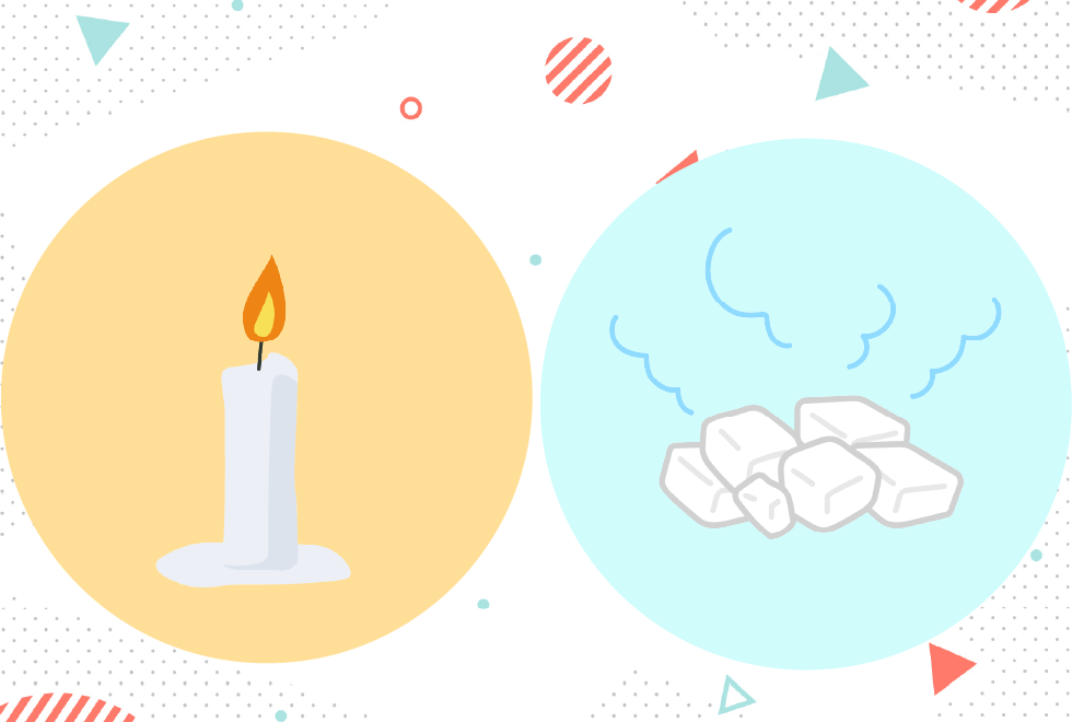 【中学入試に出る理科実験⑩】筑波大学附属駒場中で出題された燃焼に関する実験と駒場東邦中で出題されたドライアイスに関する実験