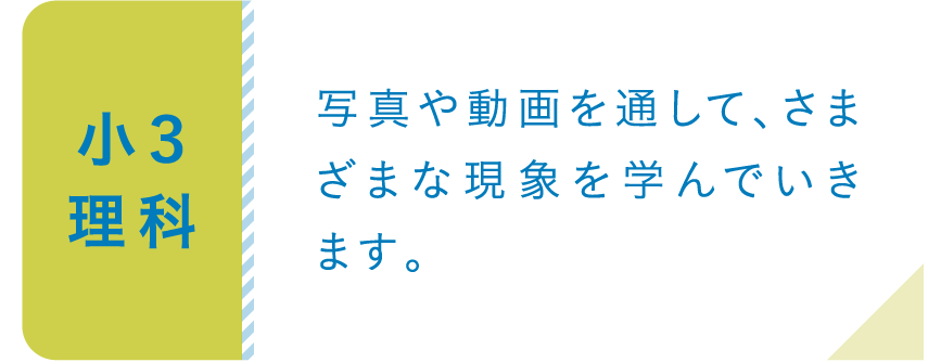 小３理科