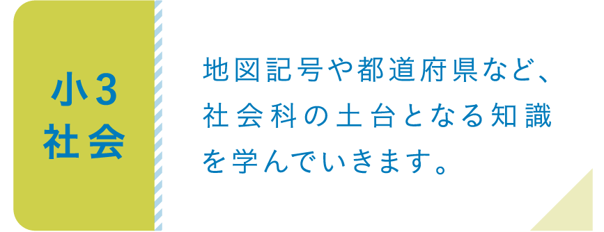 小３社会