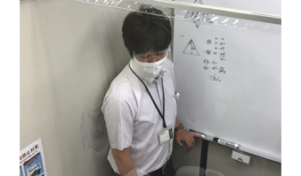 柏校の講師によるコロナ対策
