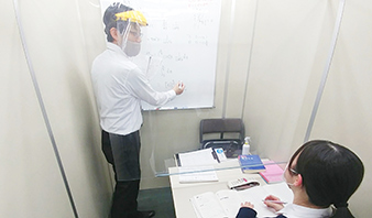 川口校の講師によるコロナ対策