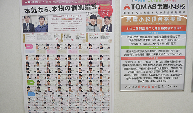 武蔵小杉校の実績