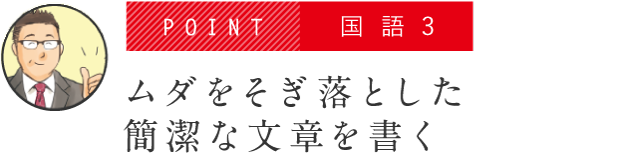 POINT 国語3 ムダをそぎ落とした簡潔な文章を書く